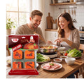 MALA Beef Tallow Hot Pot Base, Authentic Chongqing Mala Spicy Hotpot Seasoning Blocks, Perfect for Home Hot‑Pot Cooking, 320g×2（80g*8）sichuanhuoguo，chongqinghuoguo，chongqinghotpot，sichuanhotpot，malatang